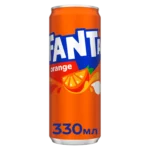 Напій Fanta Orange з/б, 0,33л