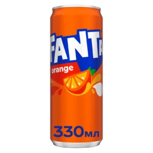 Напій Fanta Orange з/б, 0,33л